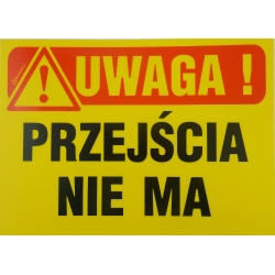 Tablica Przejścia nie ma