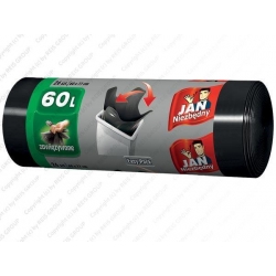 Worki na śmieci JAN NIEZBĘDNY 60L