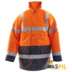 Kurtka zimowa odblaskowa