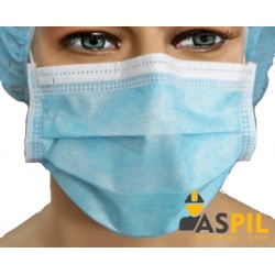 Półmaska higieniczna zielona - pudełko 50 szt.