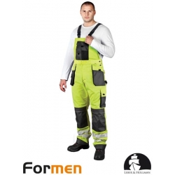 Spodnie ogrodniczki odblaskowe LH-FMNX-B