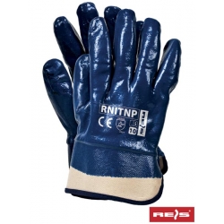 Rękawice powlekane nitrylem