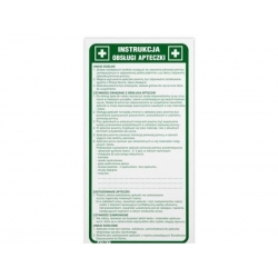 Instrukcja obsługi apteczki