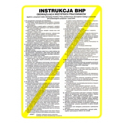 Instrukcja BHP dla wszystkich pracowników