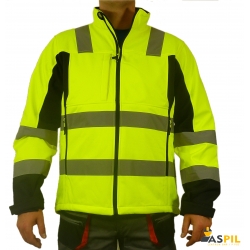 Softshell z odblaskami MALTON