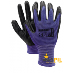 Rękawice Ribbon powlekane nitrylem