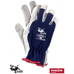 Rękawice z wysokiej jakości skóry koziej