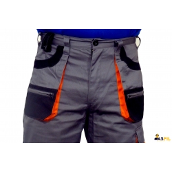 Spodnie robocze do pasa wzmacniane