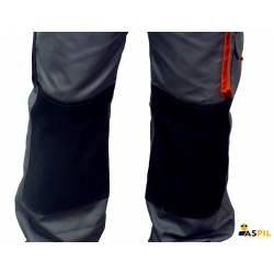 Spodnie robocze do pasa wzmacniane