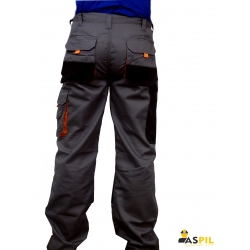 Spodnie robocze do pasa wzmacniane