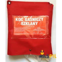 Koc gaśniczy szklany