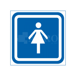 Oznaczenie WC damski